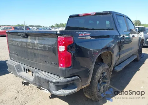 2024 Chevrolet Silverado K1500 Trail Boss Custom из США, поврежденный, VIN 3GCUDCED3RG425692